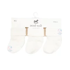 جوراب سه عددی اولای Olay 8010029 شیری