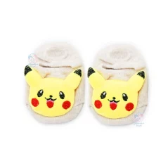 جوراب نقلی استپ دار طرح دیجی مون زرد