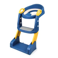 رابط توالت فرنگی پله‌دار و قصری دوکاره 301 سرمه ای