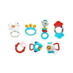 ست جغجغه دندانگیر 7 تیکه هانگر Huanger 0131