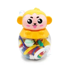 ست جغجغه میمون بیبی تویز Baby Toys زرد