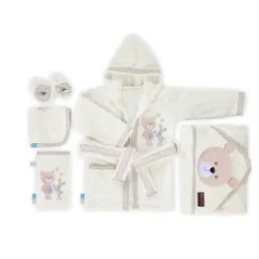 ست حوله پنج تیکه رزبرن Rose born bear & kite