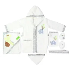 ست حوله پنج تیکه رزبرن Roseborn فیل و زرافه