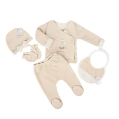 ست پنج تیکه مخمل کبریتی تانگز Tongs 5375