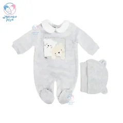 سرهمی مخمل ایندیگو Indigo گریزلی