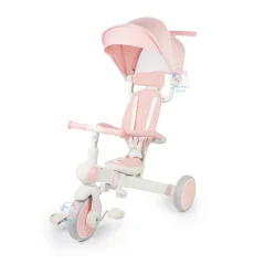 سه چرخه تاشو A7 8in1 صورتی