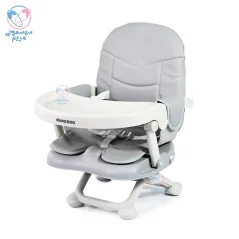 صندلی غذای پرتابل کیکابو kikkaboo pappo طوسی