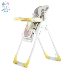 صندلی غذای کودک کیکابو KIKKABOO VITTO زرد