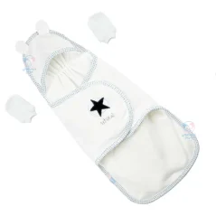 قنداق چسبی رزبرن Roseborn Little Sweety Boy سفید