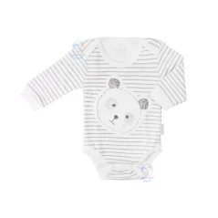 لباس نوزادی به آوران Behavaran طرح پاندا زیر دکمه آستین بلند