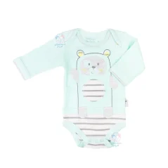 لباس نوزادی دانالو Danaloo Tiny Bear زیر دکمه آستین بلند