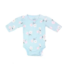 لباس نوزادی نیلی Nili Lovely زیر دکمه آستین بلند