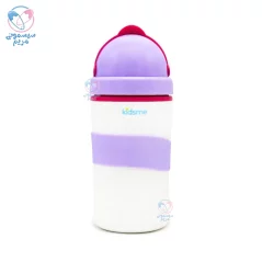 لیوان دو جداره کیدزمی kidsme بنفش