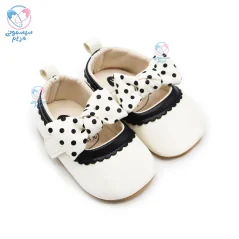 پاپوش روبند خال خال مشکی مستر شوز Mr Shoes