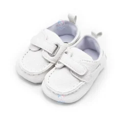 پاپوش کالجی چسبی چرمی