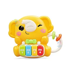 پیانو موزیکال فیل چیم استار Chim Star 20-503 زرد