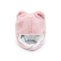 کلاه پشمی پاپو Papo طرح موش 250433 صورتی